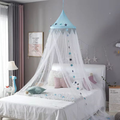 ciel-de-lit-bébé-bleu-magique