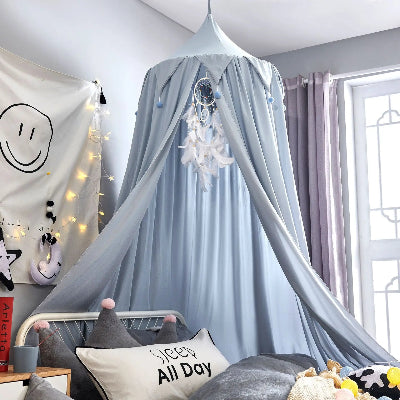 Ciel-de-lit-bleu
