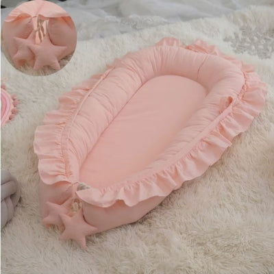 Réducteur-de-Lit-Bébé-rose