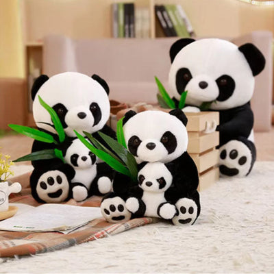 Doudou-panda-trois tailles-differents