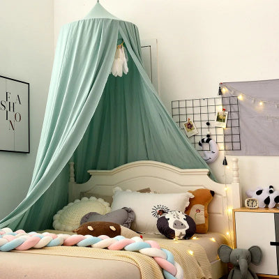 Ciel-de-lit-bébé-vert