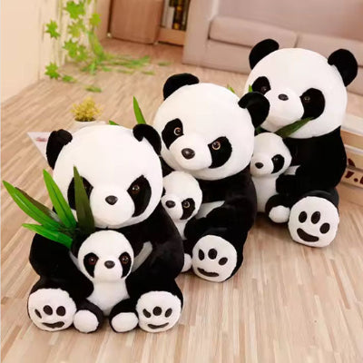 Trois-doudou-panda