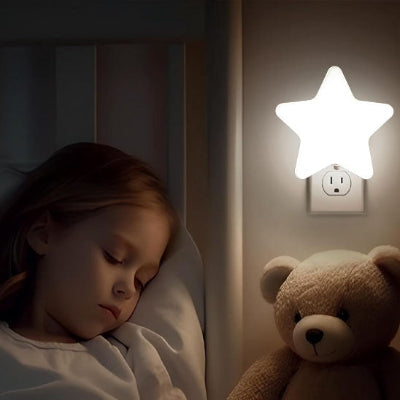 Veilleuse-Étoile -LED-lumière-douce