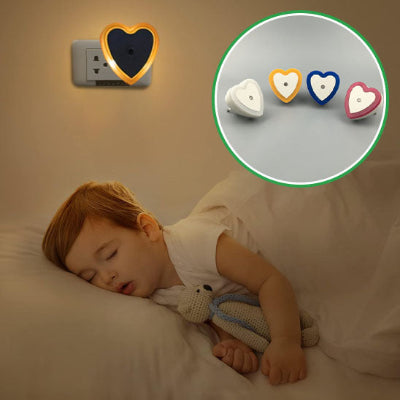 Veilleuse-murale-bébé-lot-4-coeur